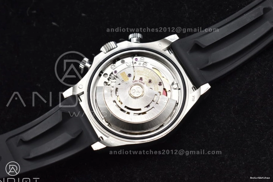 Rubber Gray QF 788 Dial Daytona Unisex Oysterflex Strap Best on 1:1 Edition SA 116519 0908